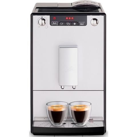 Melitta automatisch koffiezetapparaat CAFFEO® Solo® zwart/zilverkleur, E 950-103, 1,2 l-reservoir  - 310.96 - zwart