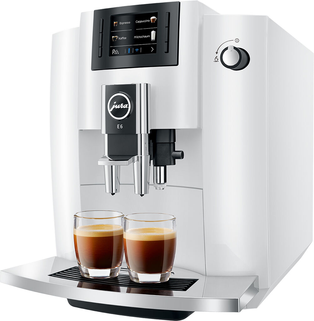 Jura Espresso E6 Piano White (EB)