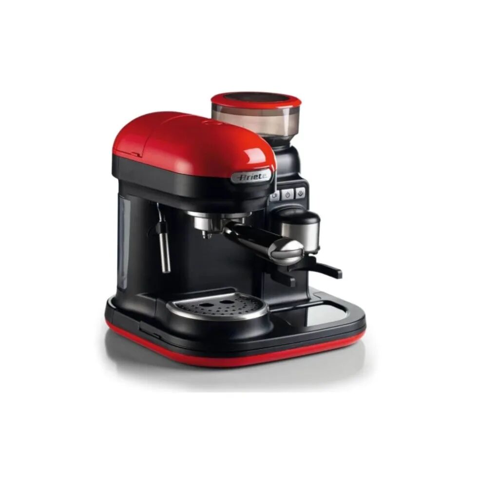 Ariete Espressomachine Moderna 1080 W 800 ml rood en zwart