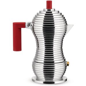 Alessi Pulcina Espresso Kaffetrakter Rød 3 Kopper