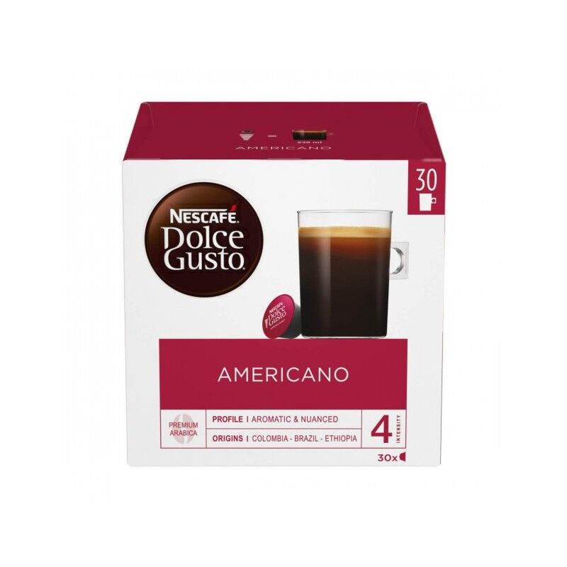 Nescafe Dolce Gusto Americano Big Pack 30 stk Kaffekapsler