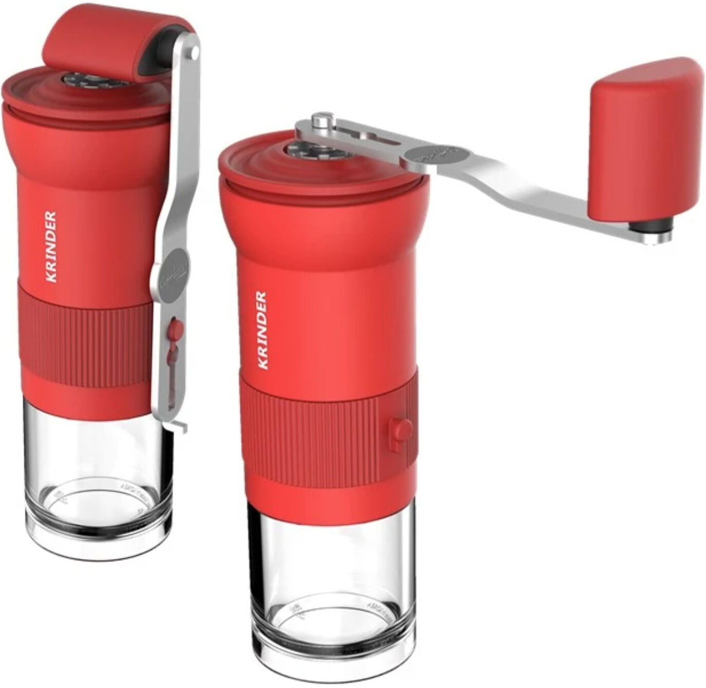 Kaffebox Cafflano Krinder Coffee Grinder - Red