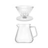 Zestaw Timemore Crystal Eye Brewer Set 02 White