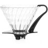 Szklany Drip Hario V60-03 - Czarny