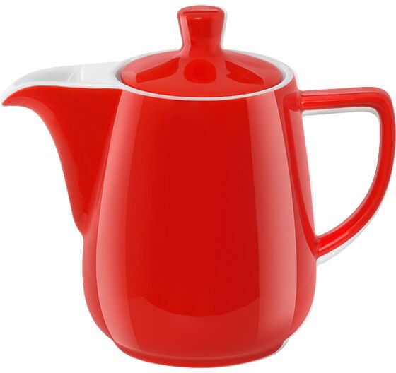 MELITTA Porcelanowy dzbanek do kawy Melitta 0,6l - Czerwony