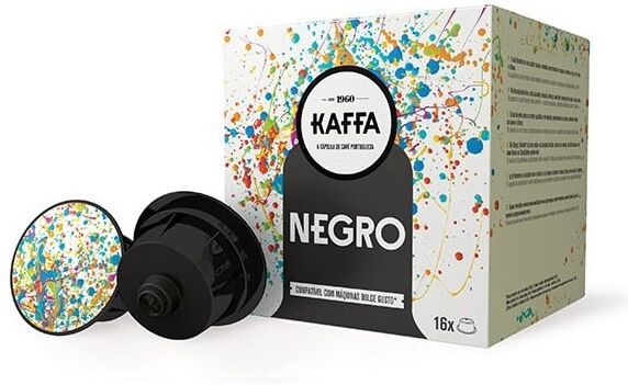 Kaffa Cápsulas Dolce Gusto Kaffa (16 Unidades) Negro