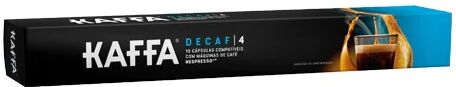 Kaffa Cápsulas Nespresso Kaffa (10 Unidades) Decaf