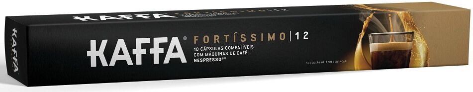 Kaffa Cápsulas Nespresso Kaffa (10 Unidades) Fortissimo