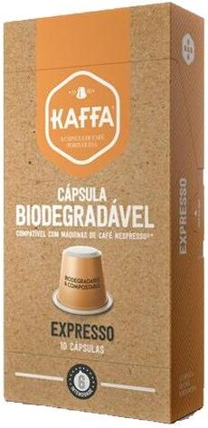 Kaffa Cápsulas Biodegradáveis De Café Expresso Nespresso (10 Uni.) - Kaffa