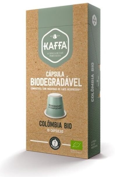 Kaffa Cápsulas Biodegradáveis De Café Colômbia Nespresso (10 Uni.) - Kaffa