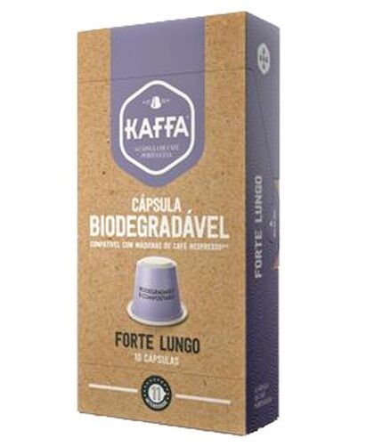 Kaffa Cápsulas Biodegradáveis De Café Forte Nespresso (10 Uni.) - Kaffa