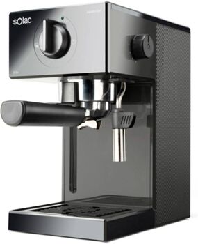 Solac Máquina de Café Manual CE4502 Graphite S92011500 (20 bar - Café moído)