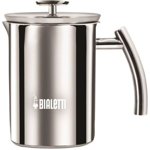 Bialetti - Steel Manual Milk Frother - Silver - Mjölkskummare