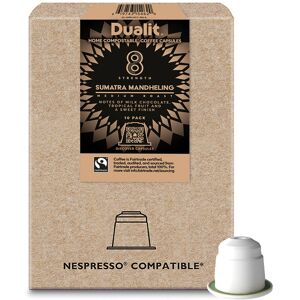 Dualit - Kaffekapslar Komposterbara 10pack Sumatra Mandheling, 5,2g - Kaffemaskiner Och Kaffebryggare