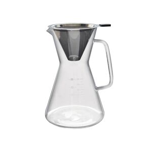 The London Sip - Pour-Over Kaffebryggare - 8 Koppar - Transparent - Kaffemaskiner Och Kaffebryggare