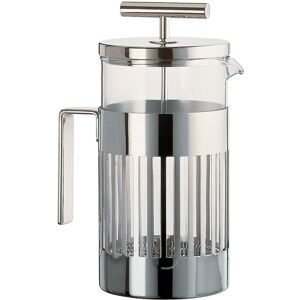 Alessi - Press Filter Coffee Maker - Stål - Silver - Kaffemaskiner Och Kaffebryggare