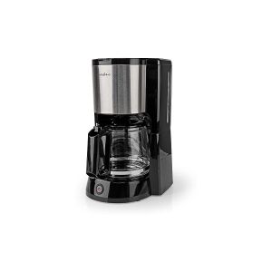 Kaffebryggare   Nedis   svart/silver   1,5L