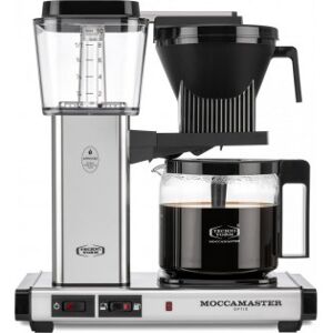 Moccamaster Optio -Kaffebryggare, Silver