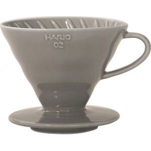 Hario V60 Dripper 02 -Keramisk Kaffefilter, Grå