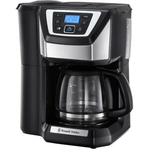 Russell Hobbs Chester Grind & Brew 12 L Filter Coffee Machine black/brown 36.6 H x 31.6 W x 22.0 D cm