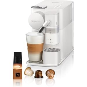 Nespresso Lattissima One Evo Automatic Coffee Maker by De'Longhi, Single-Serve Capsule Coffee Machine, Automatic frothed milk, Cappuccino and Latte, EN510.W, 1450W, White