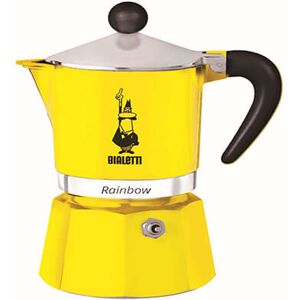 Bialetti Rainbow 3 Cup Coffee Maker Yellow