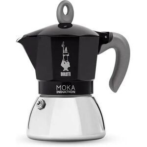 Bialetti Moka Induction 4 Cup Espresso Maker Black