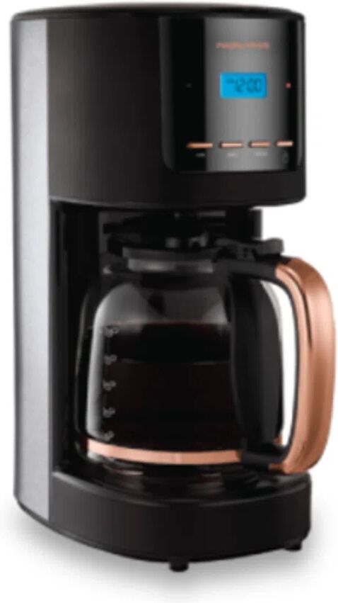 Morphy Richards Rose Gold Filter Coffee Machine black/brown