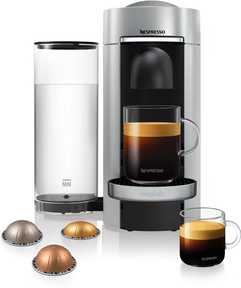 Nespresso Vertuo Plus Deluxe Coffee Machine by Magimix brown 32.4 H x 22.0 W x 32.5 D cm