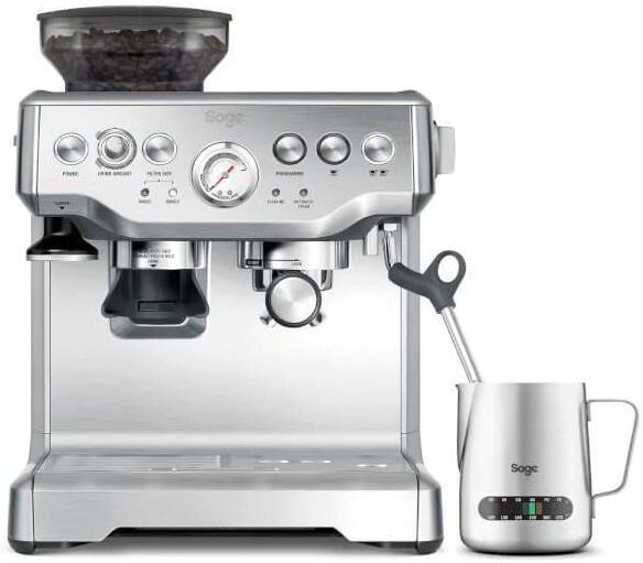 Sage BES875UK Barista Express Bean To Cup Coffee Machine Brushed Stainless Steel