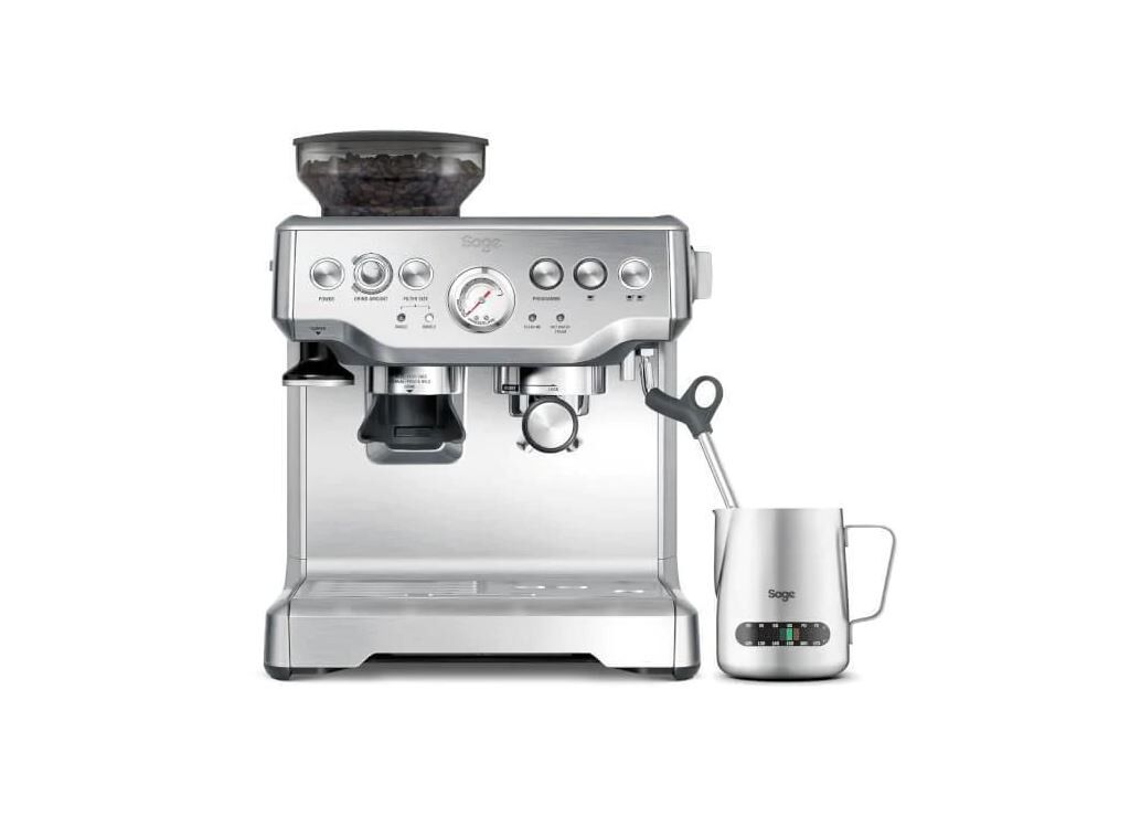 Sage BES875UK Barista Express Bean To Cup Coffee Machine Brushed Stainless Steel