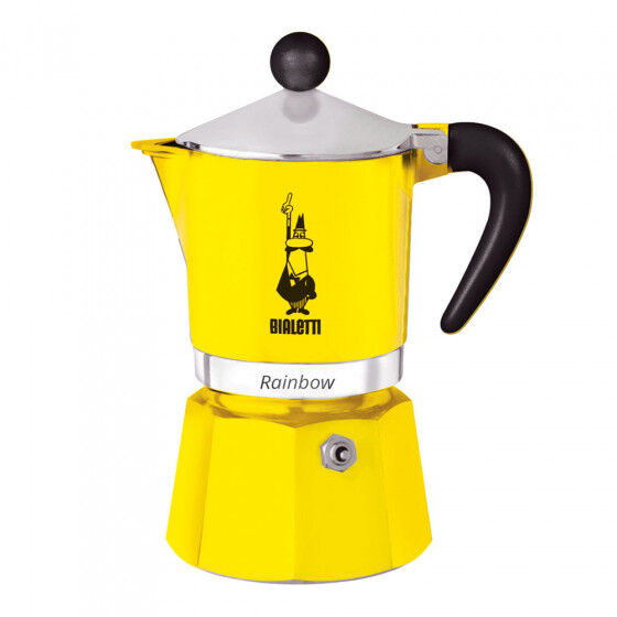 Bialetti Coffee maker Bialetti “Moka Rainbow 3-cup Yellow”