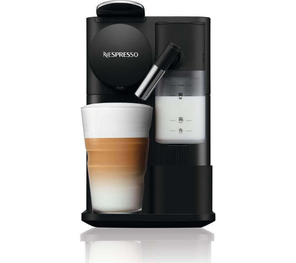 NESPRESSO by De'Longhi Lattissima One EN510.BK Coffee Machine - Black, Black