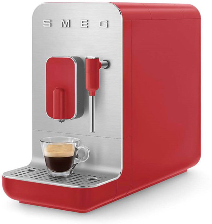 Smeg BCC02RDMUK Bean to Cup Coffee Machine - Red