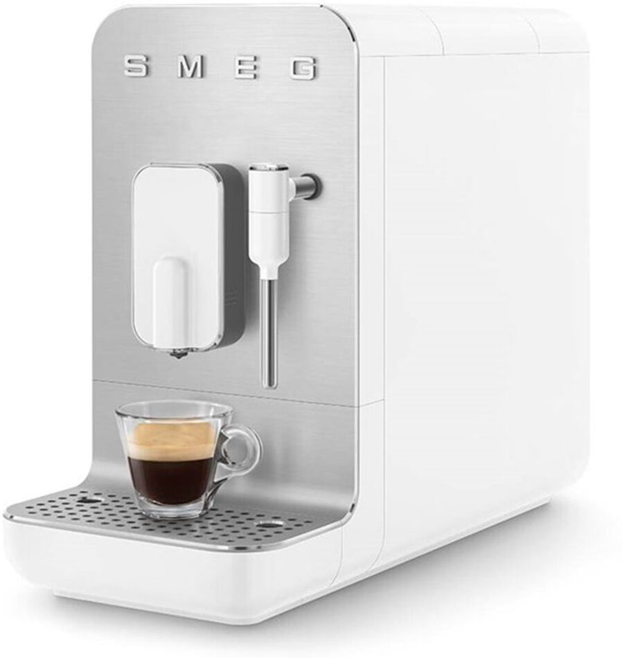 Smeg BCC02WHMUK Bean to Cup Coffee Machine - White