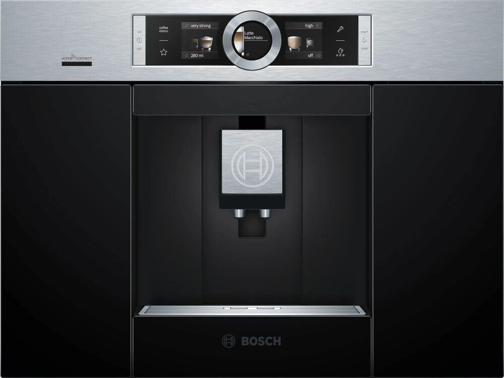 Bosch Serie 8 CTL636ES6 Built In Coffee Machine - Stainless Steel