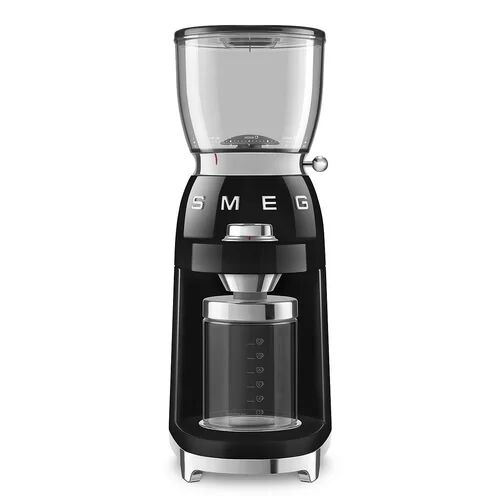 Smeg 50S Style Electric Burr Coffee Grinder Smeg Finish: Black 80cm H X 35cm W X 35cm D