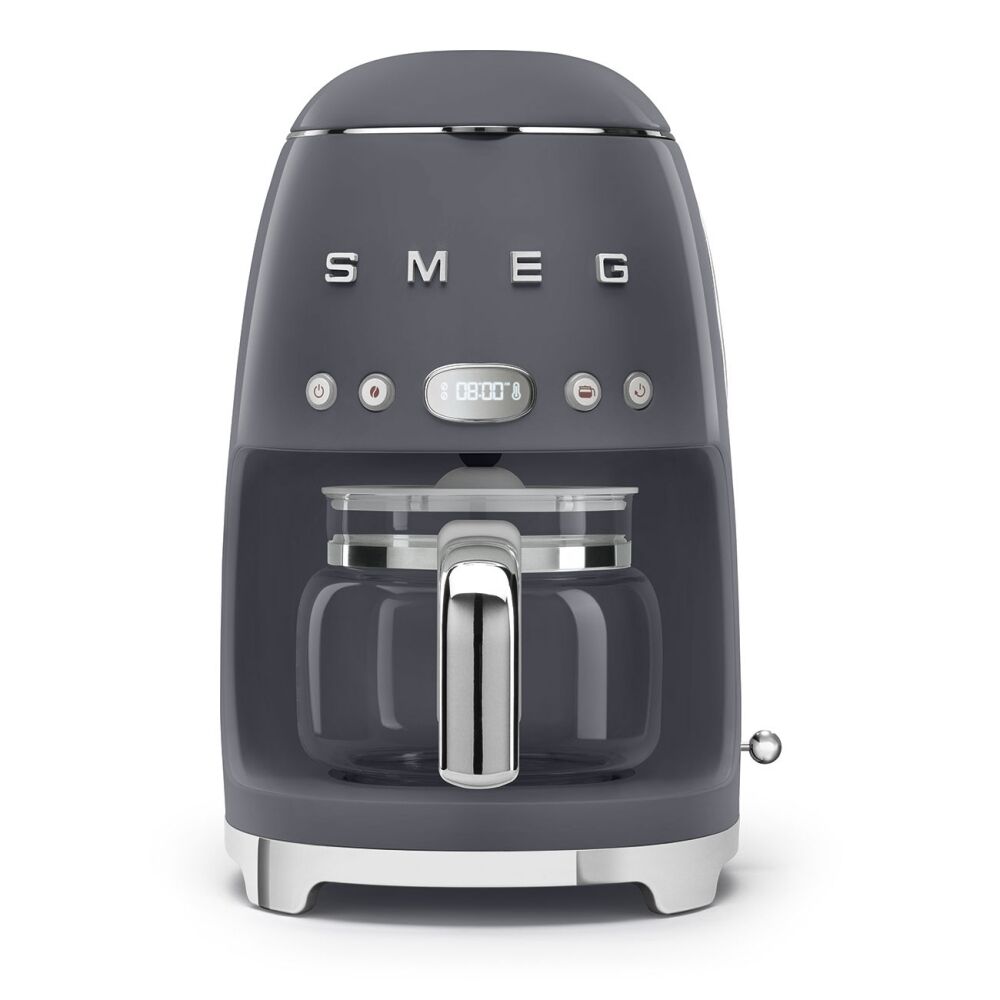 Smeg DCF02GRUK Freestanding Retro Drip Filter Coffee Machine - SLATE GREY