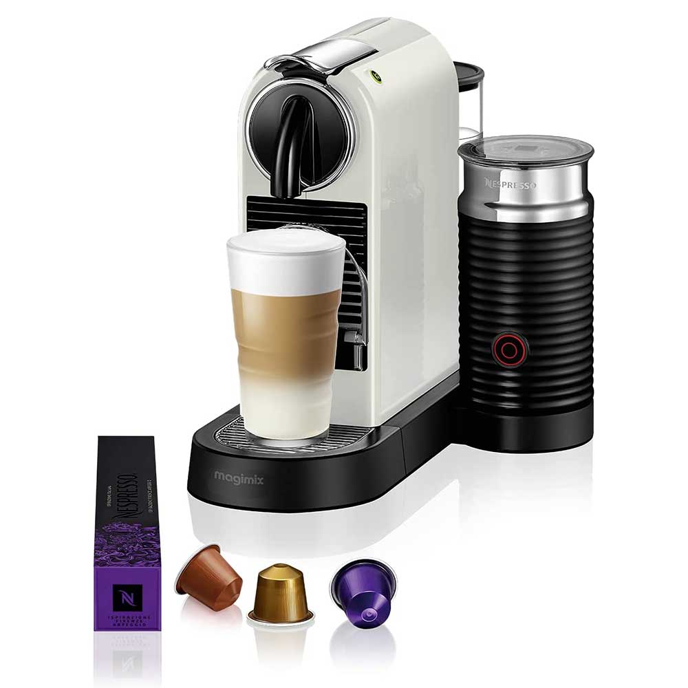 Nespresso Citiz with Aeroccino Coffee Machine - White