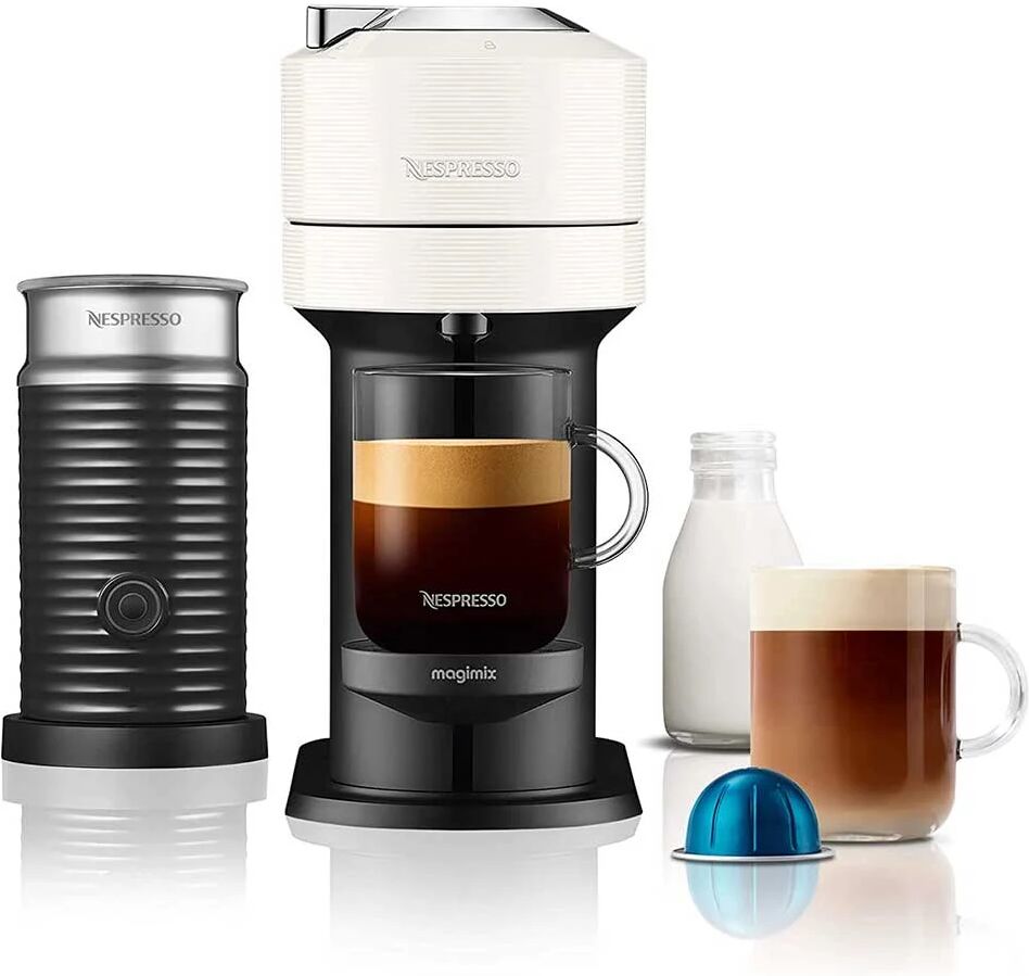 Nespresso Vertuo Next with Aeroccino Coffee Machine - White