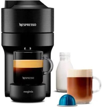 Nespresso Vertuo Pop Coffee Machine - Liquorice Black