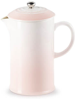 Le Creuset Shell Pink Stoneware Cafetiere