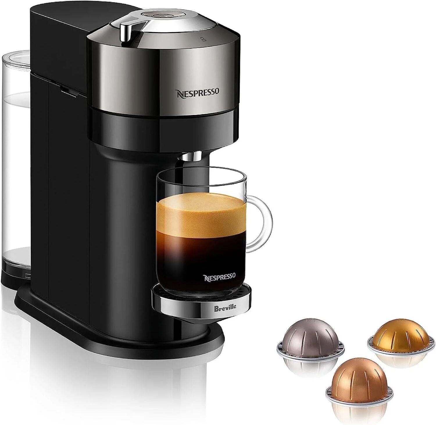 DailySale Breville Nespresso Vertuo Next Coffee and Espresso Machine (Refurbished)