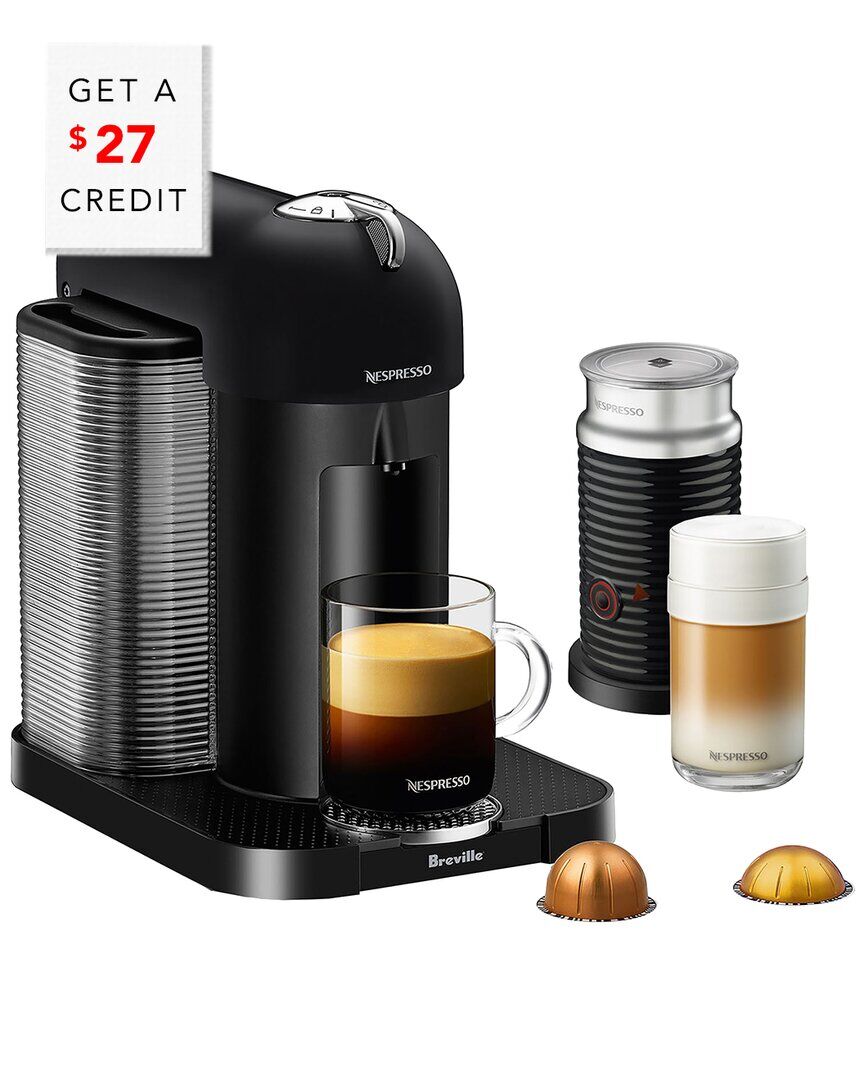 Breville Nespresso Espresso Machine with $27 Credit Black NoSize