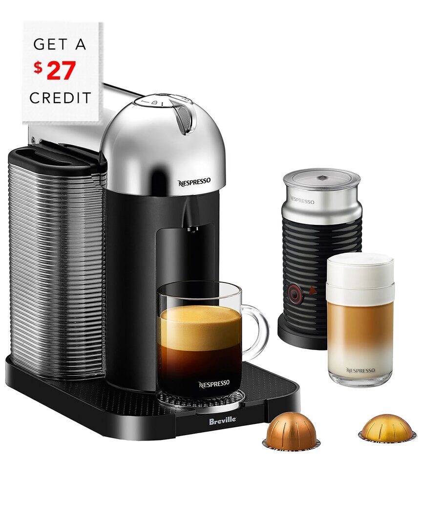Breville Nespresso Espresso Machine with $27 Credit Silver NoSize