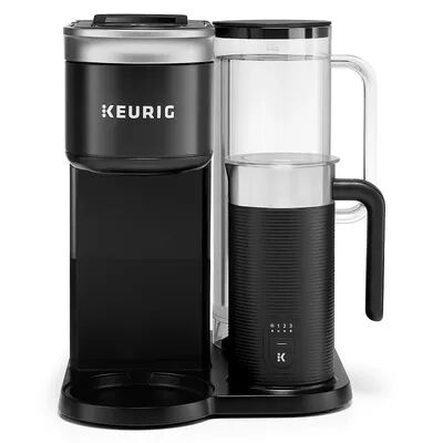 Keurig K-Cafe SMART Single-Serve Coffee Maker with WiFi Compatibility, Latte & Cappuccino Machine with Built-In Frother, Black