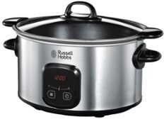 Russell Hobbs MaxiCook Slow Cooker 6 Liter 22750-56 Silber