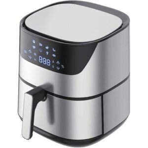 ohmex Fritteuse »Fritteuse OHM-FRY-5015AIR«, 2000 W schwarz/silberfarben