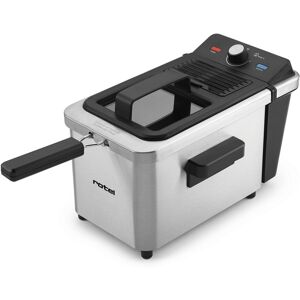 Rotel Fritteuse »DEEPFRYER PROFRIT 1792CH«, 2000 W, Fassungsvermögen 2,8 l silberfarben