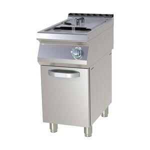 Gastro Elektro Fritteuse Friteusse Standgerät Unterbau 13 Liter 400x730x900 mm 50-190°C 9,9 kW